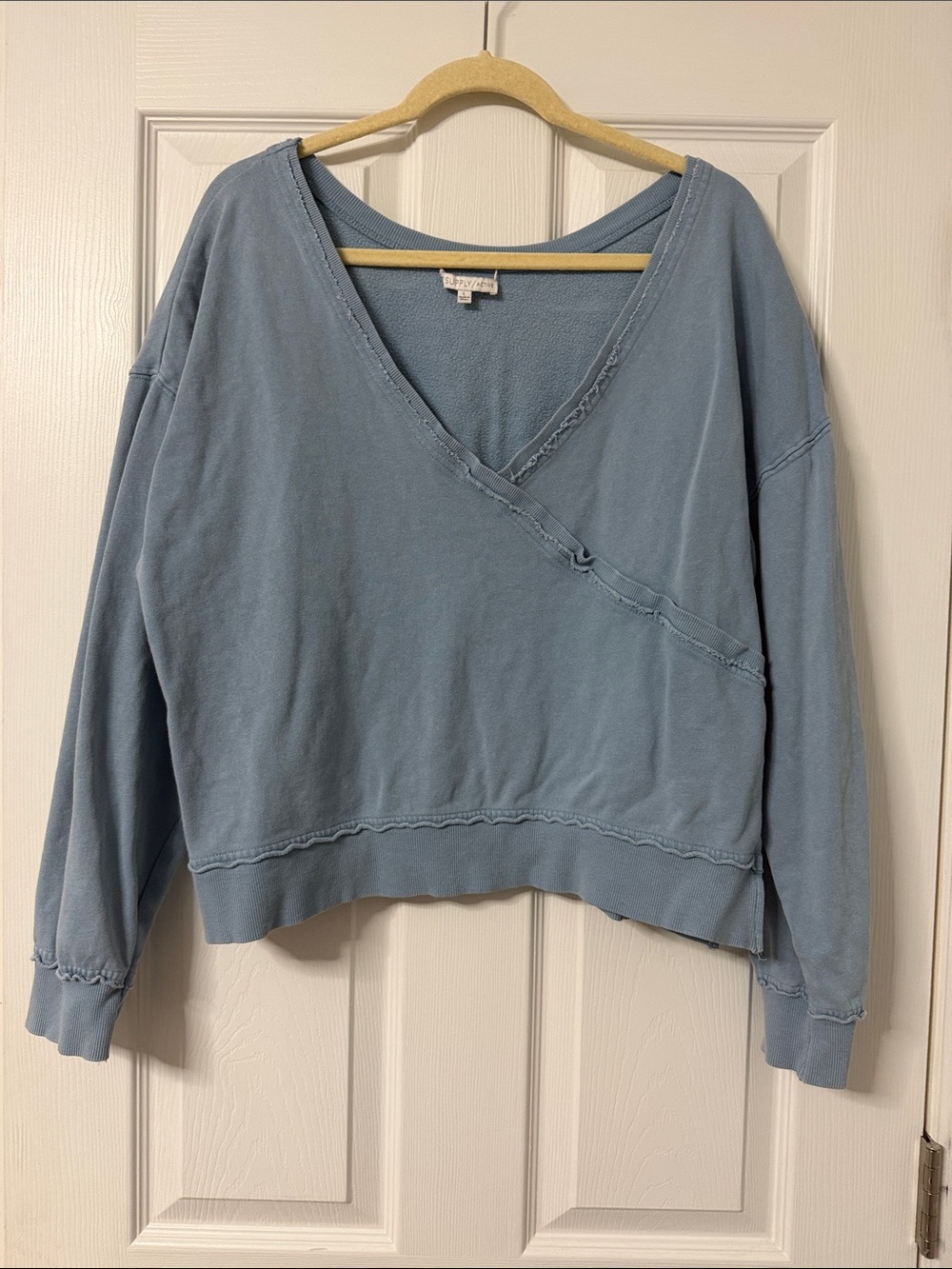 Z Supply Reversible Washed Sweatshirt